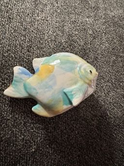 Wade Whimsies Ceramic Angelfish Figurine