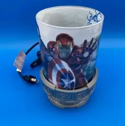 Marvel Avengers Lamp w/ Glass Shade - Scentsy