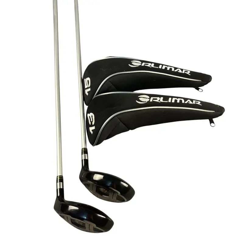 Orlimar Escape Fairway Woods Lot 13W & 15W RH Graphite Shafts w/ Headcovers