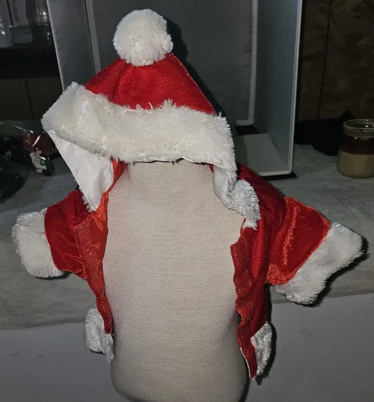 Share Santa Jacket for your Small Dog - Size Medium