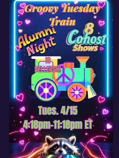 Groovy Tuesday, cohost night!