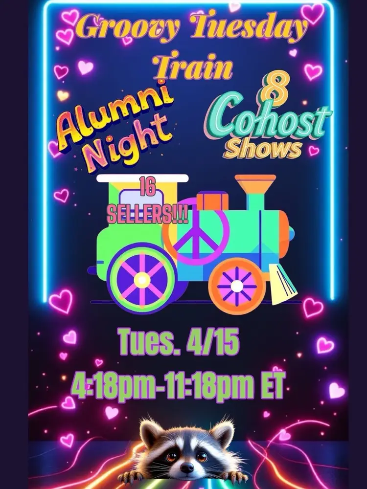 Groovy Tuesday, cohost night!