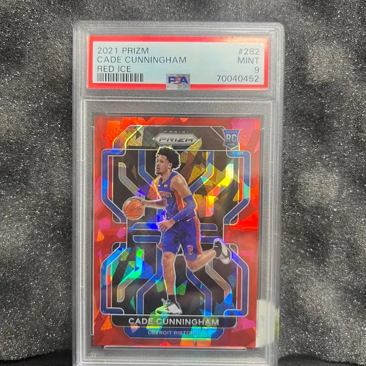 Cade Cunningham PSA 9 Red Ice