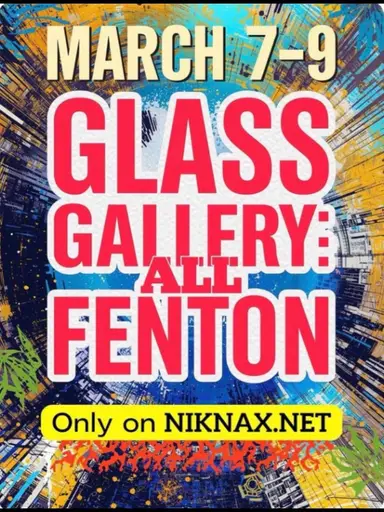 Fenton Glass Gallery With Dano