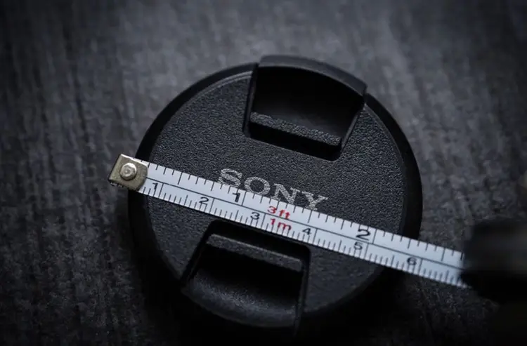 TEC Accessories Keychain Measuring Tape Splash Titanium