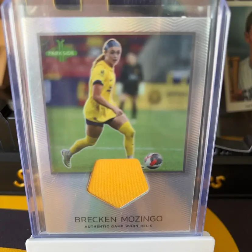 Brecken Mozingo, PR-BM, Utah Royals, 2024 Parkside NWSL Pacific - Relic, Soccer Card