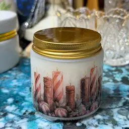 Handmade Orchid Peppermint 🍬Candle