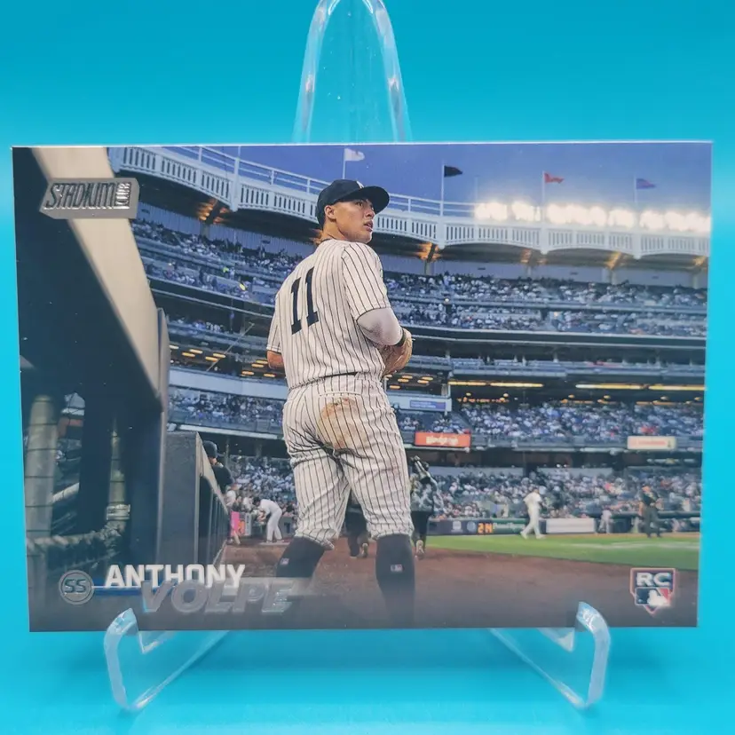 Anthony Volpe 2023 Stadium Club RC Baseball Card New York Yankees