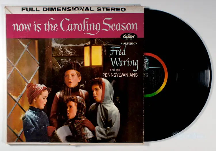 Fred Waring - Now is the Caroling Season (1960) Vinyl LP • Christmas