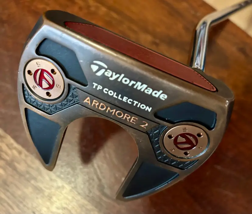 TaylorMade TP Collection Ardmore 2 Mallet Putter 35” Black Copper Red