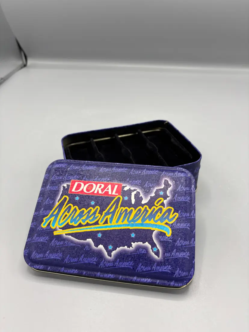Vintage Doral cigarette tin