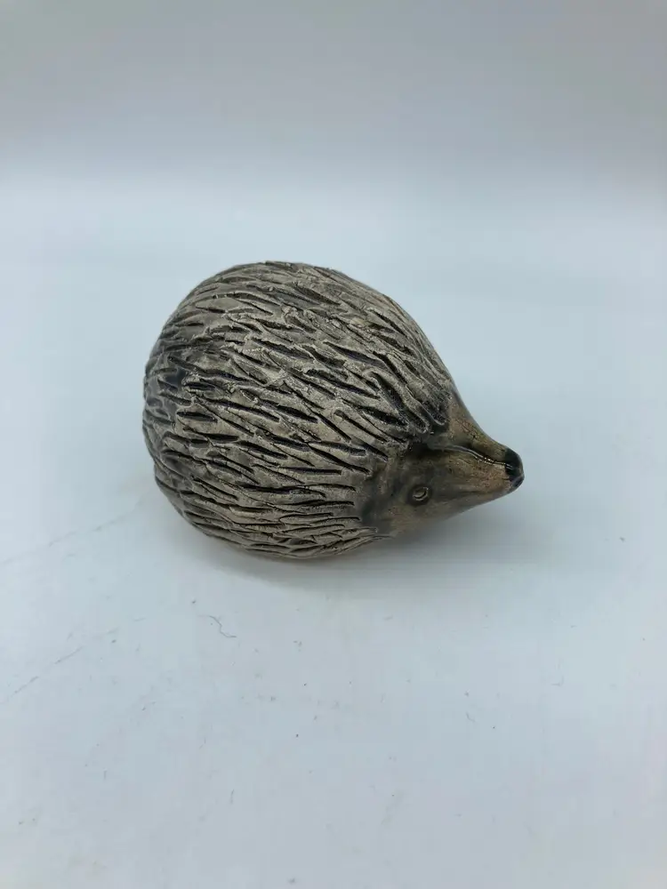 Ceramic Hedgehog, Signed 'Kuopio, Suomi' Which is an area in Finland, 1984