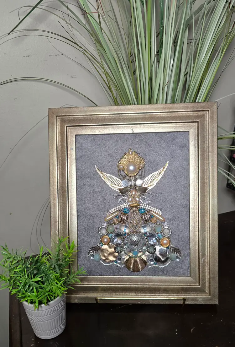 Handmade Vintage Jewelry Angel Art – One of a Kind