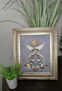 Handmade Vintage Jewelry Angel Art – One of a Kind