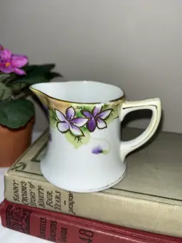 Nippon Hand Painted creamer