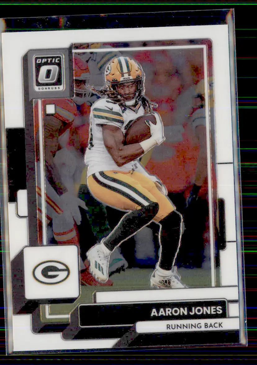 Aaron Jones 2022 Donruss Optic #71 - Green Bay Packers - (130-115)