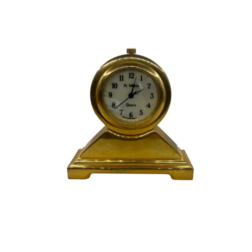 St. Marin miniature mantle clock- Untested