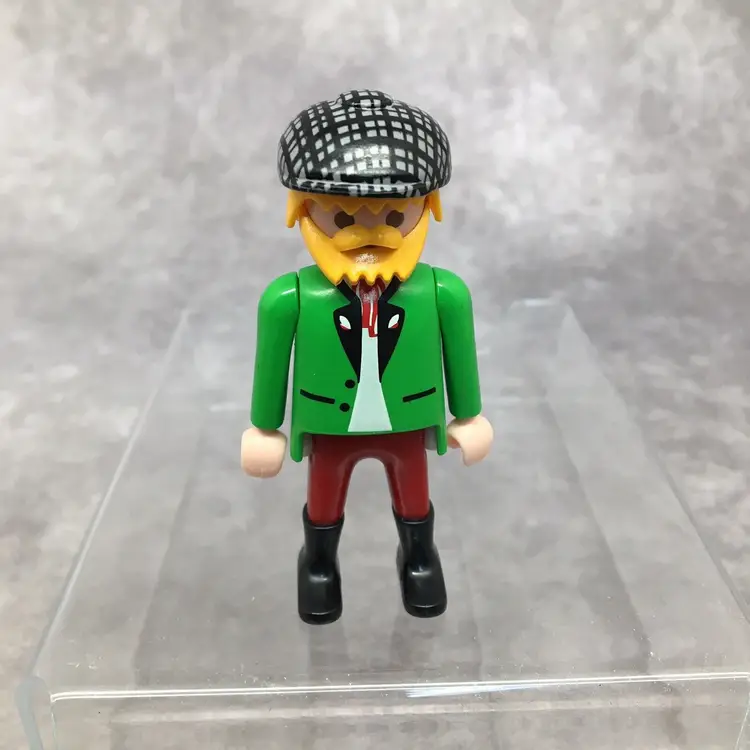 Playmobil Dog Trainer Man Replacement Figure for 3005-Yellow/Blond Hair & Beard