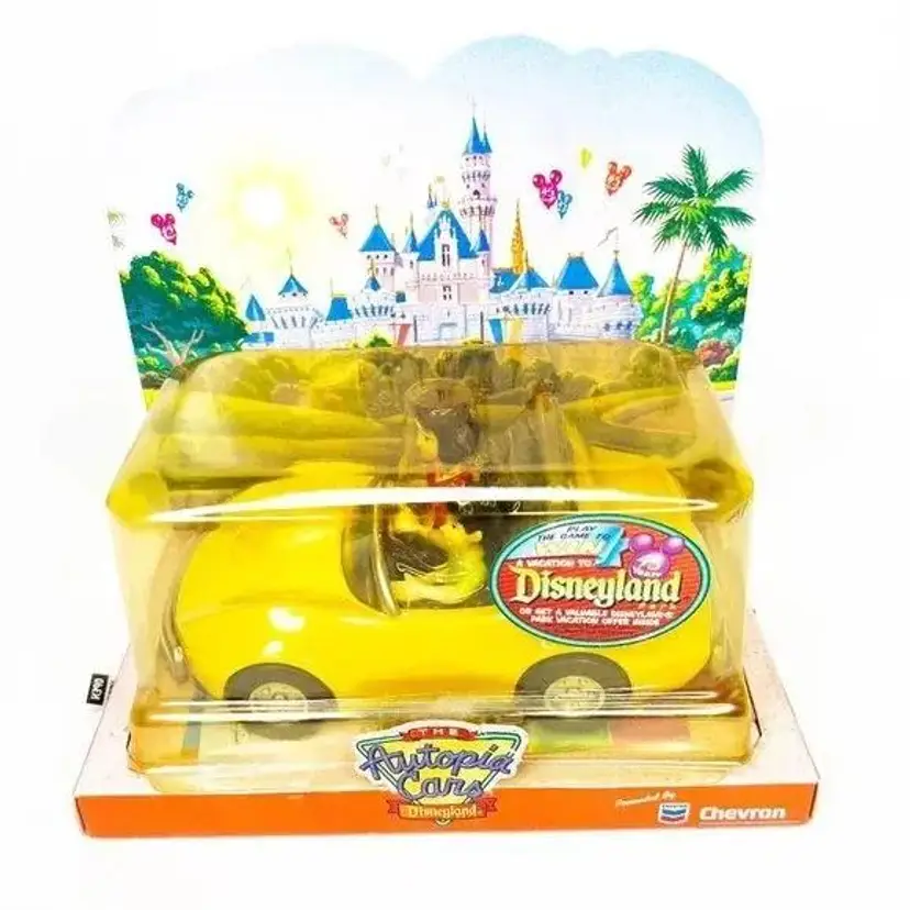 Vintage Disneyland The Autopia Cars The Chevron Cars Classic Toy Car