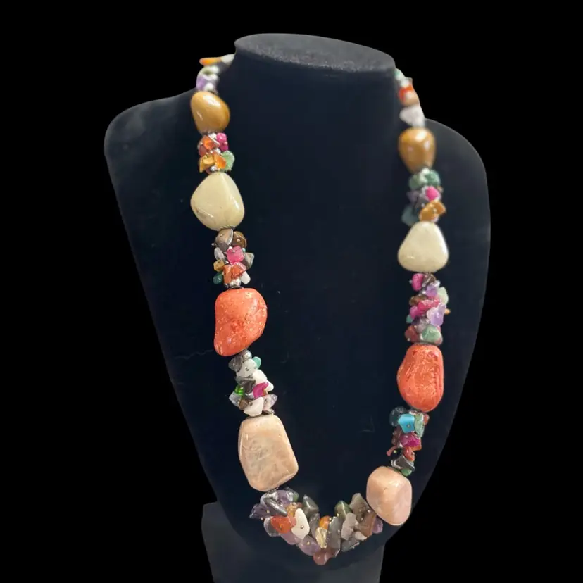 Multi Stone Necklace