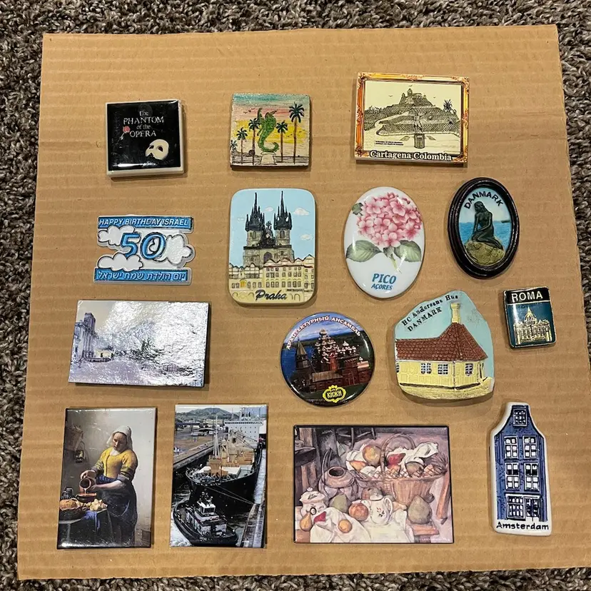 Set Of 15 Magnets