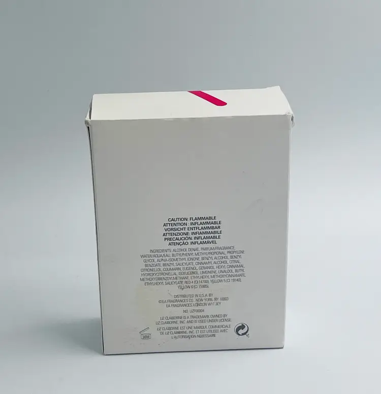 1980s Liz Claiborne Eau de toilette Spray - 3.4 oz/100ml Classic 1980s Pyramid Bottle