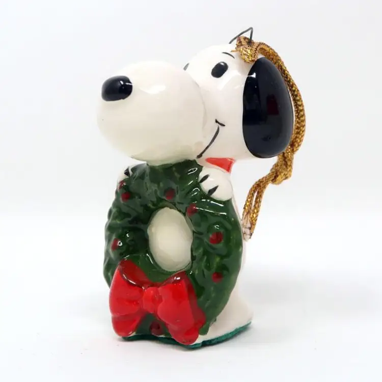 Snoopy Christmas Wreath Ornament - Peanuts