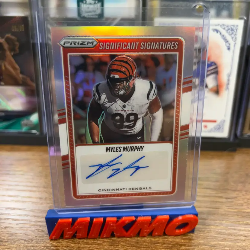 Myles Murphy Prizm Silver Auto Bengals