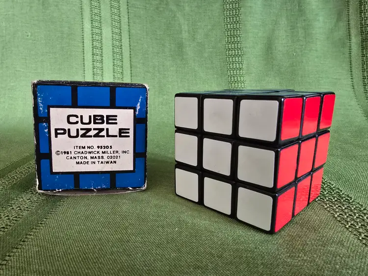 Vintage 1981 Cube Puzzle- Chadwick Miller-#95205
