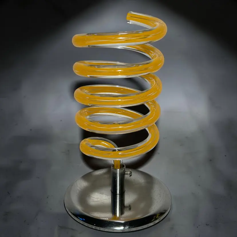 LABOR Pro Hair Dryer Holder - Spiral Countertop Stand Orange