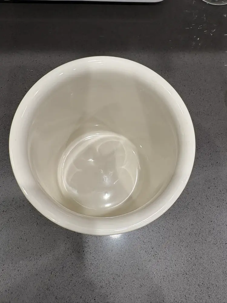 Vintage Hall White Crock