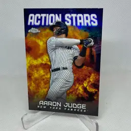 2023 Topps Chrome Update Aaron Judge Action Stars #ASC15 Yankees