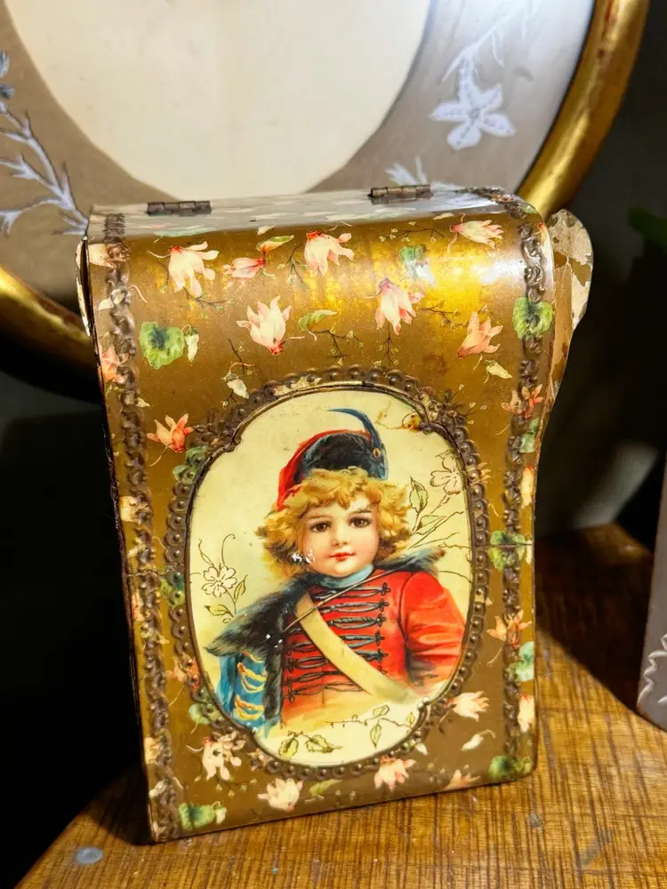 Incredible Antique 1800’s Vanity Dresser Box