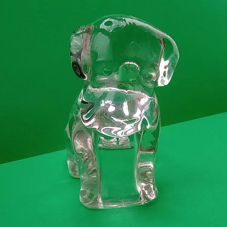 Federal Glass mopey dog, 1940s