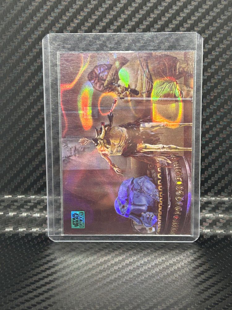 2024 Topps Chrome Galaxy Max Rebo Band Aqua Lava Refractor /175