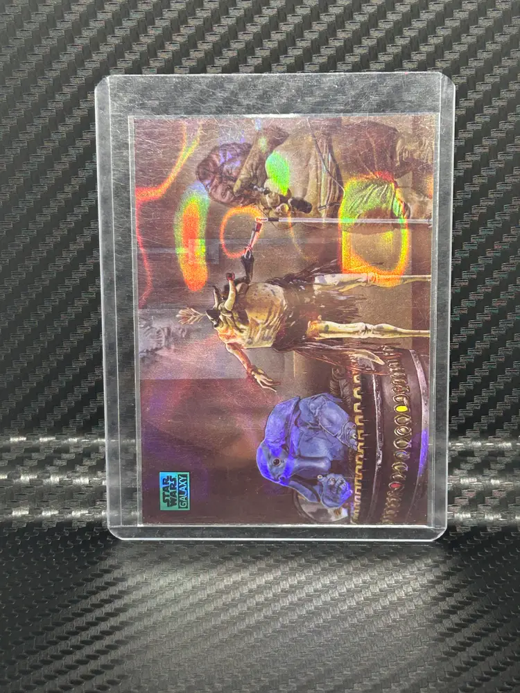 2024 Topps Chrome Galaxy Max Rebo Band Aqua Lava Refractor /175