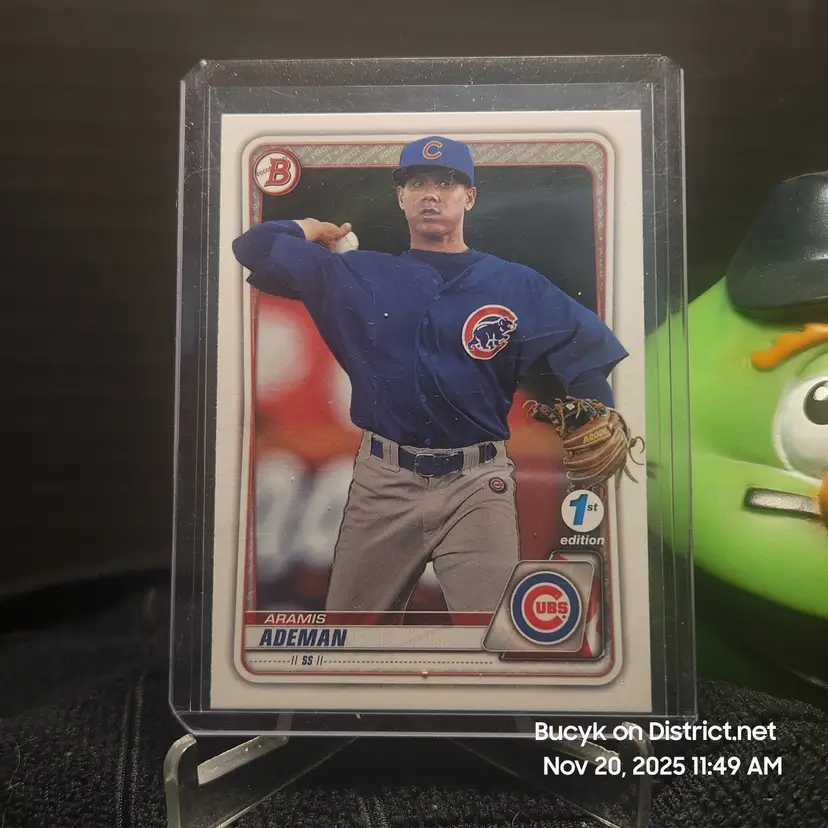 2020 Bowman 1st Edition - Aramis Ademan Chicago Cubs