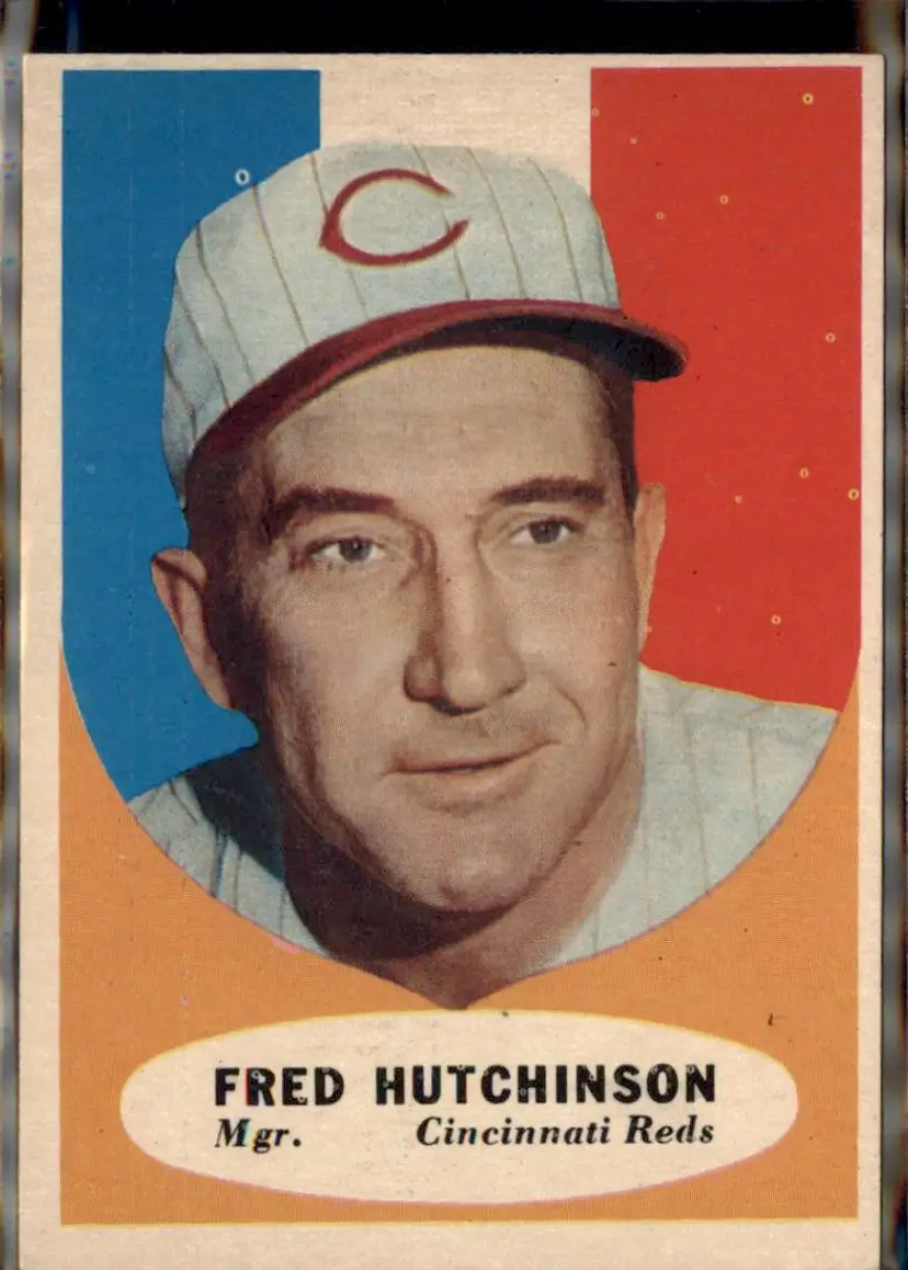 1961 Topps #135 Fred Hutchinson - ( ) - Cincinnati Reds
