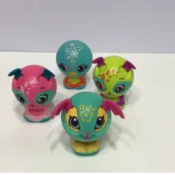 Lot Of 4 McDonald’s Happy Meal Zoobles Toys ~ A