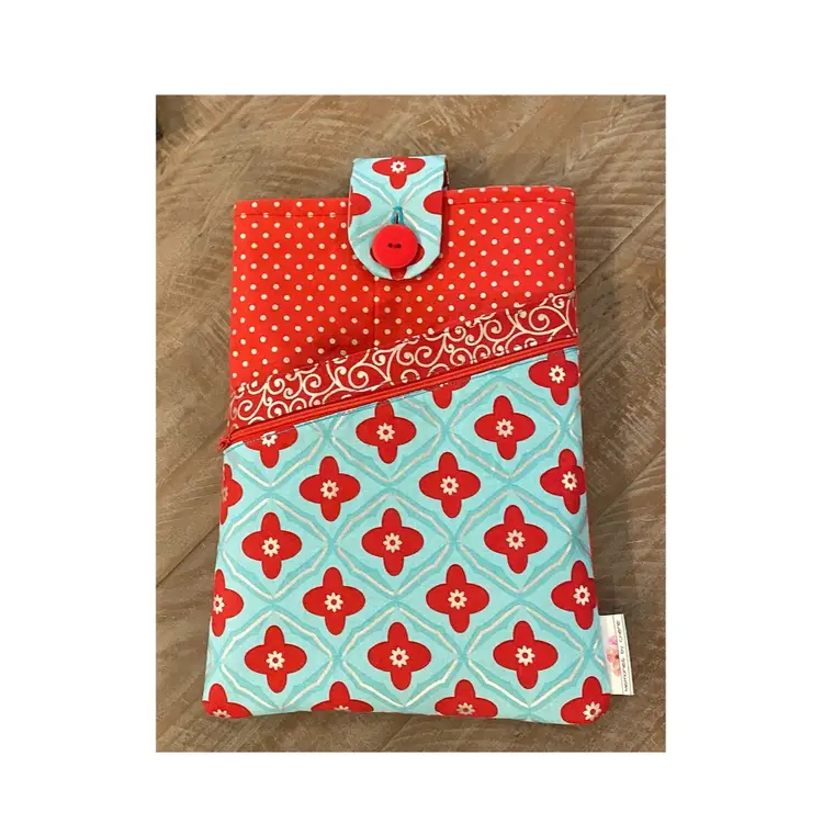 Floral/Polka Dot Book sleeve