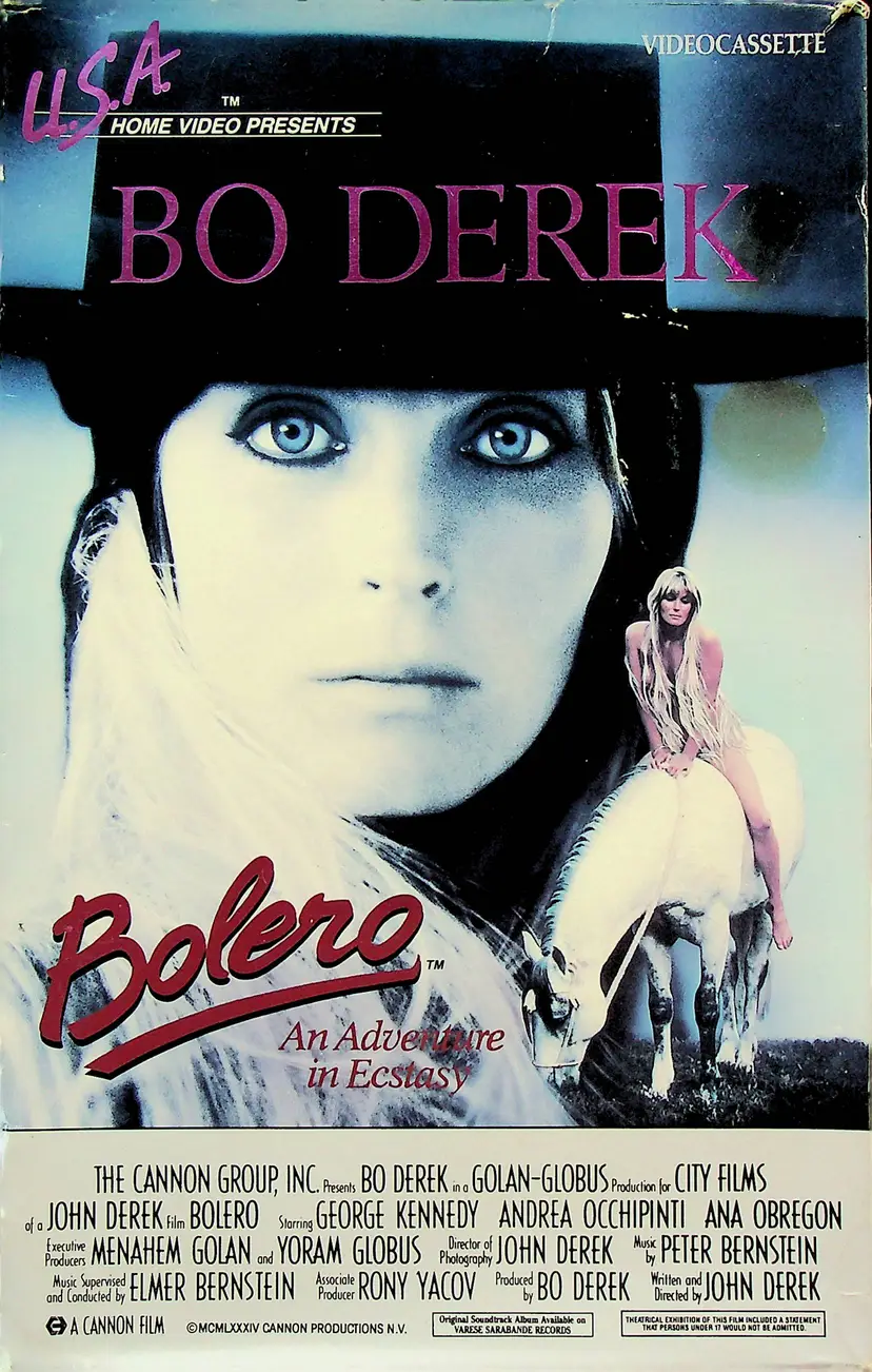 Bolero (1984) - VHS - USA Home Video - Rated R - Pre-owned