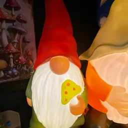 light up blowmold gnome approx 17”