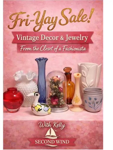 It’s Fri-Yay! Jewelry & Vintage Decor. Your Choice!