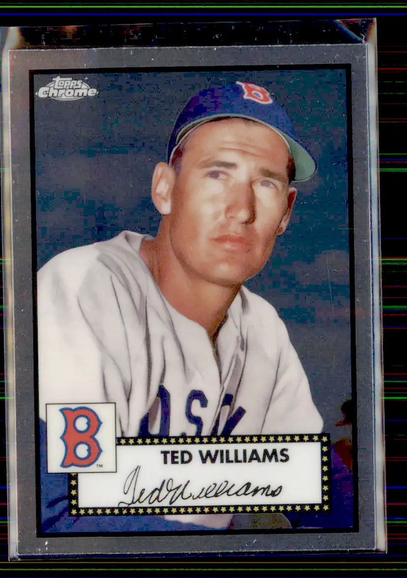 Ted Williams 2021 Topps Chrome Platinum Anniversary #614 - Boston Red Sox - (153-317)