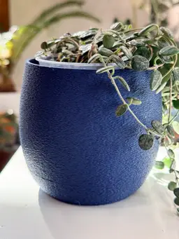 Organic Texture Hidden Drainage Pot