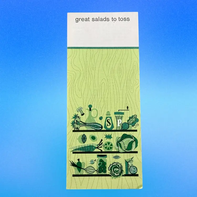 Lot/3 Vintage Recipe Booklets