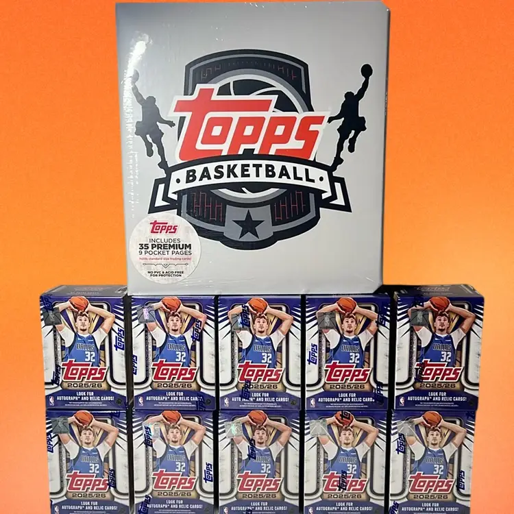 2025 Topps Flagship Basketball 10 Blaster Box Live Team Rip #1 MBB1659 (stacked shipping)