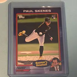 Paul Skenes Boomers Baseball Rookie
