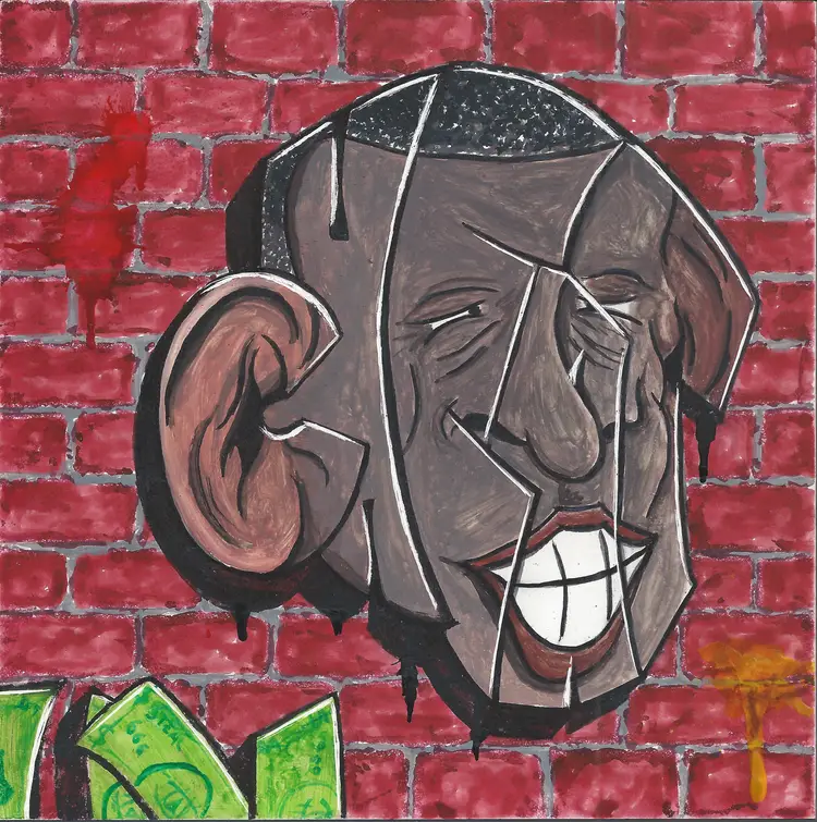 Lie Cheat Kill Steal - RTJ Presidential Homage Painting