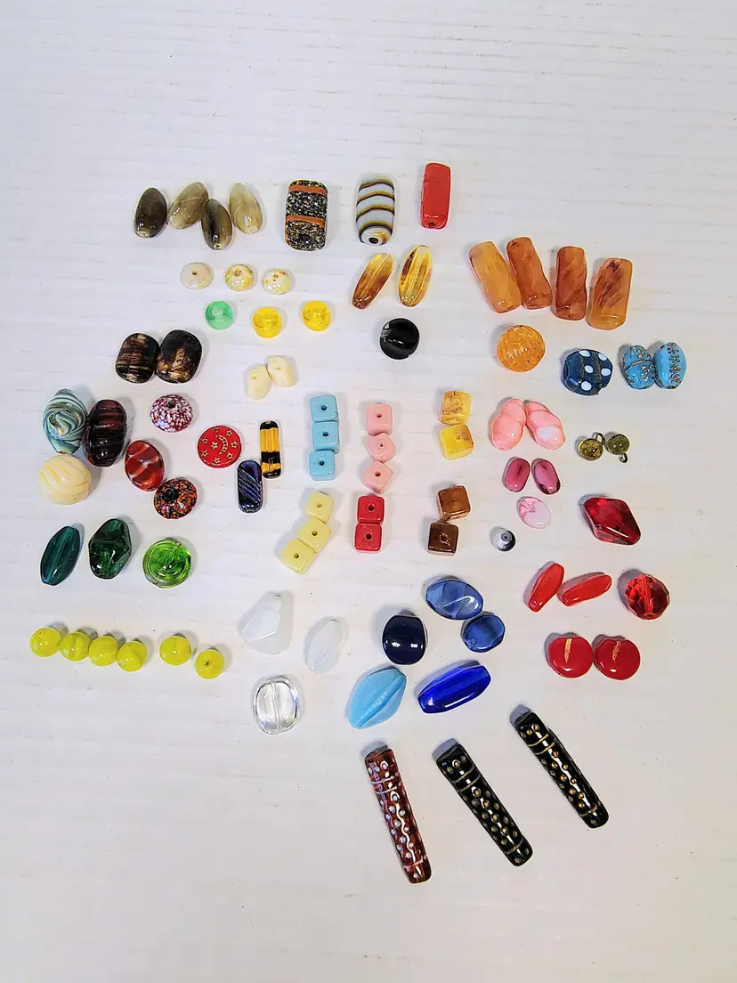 Art Glass Beads Jewelry Making Crafting